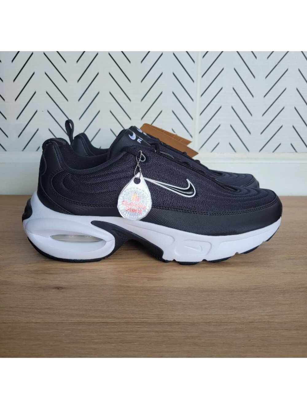 ✨Nike Air Max Portal Sz 8.5 Men Shoes Athletic Sneakers Black White HF3053-001✨ - Picture 1 of 11